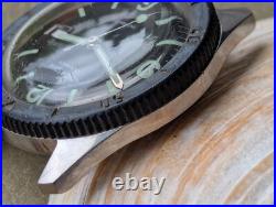 Vintage North Star 20 ATM French Diver withParrenin 60G Mvmt, Runs FOR PARTS/REPAIR