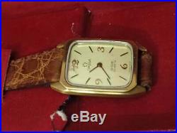 Vintage OMEGA 1387 De Ville Quartz Lady Watch with Box - For Repair /Parts