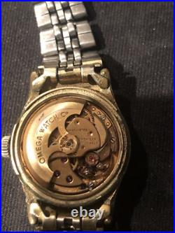 Vintage OMEGA Ladymatic automatic watch ladies CAL. 680 DATE 1973 Parts/Repair
