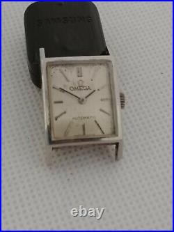 Vintage Omega 661 Movement Square Case. Automatic Lady Watch for Part o Repair