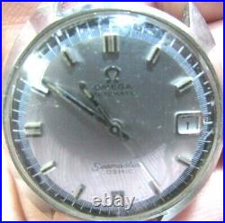 Vintage Omega Seamaster Cosmic Cal 563 for Parts or Repair Stainless Steel