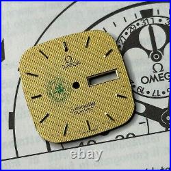 Vintage Omega Seamaster Quartz Men's Watch Dial 26MM for parts or repair