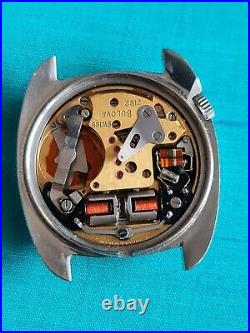 Vintage Original Bulova ACUTRON watch, 2182, For Repair Doesn't Work