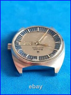 Vintage Original Bulova ACUTRON watch, 2182F, For Repair Doesn't Work