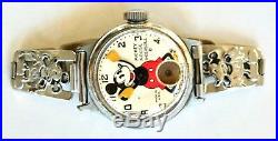 Vintage Original Disney 1933 Ingersoll Mickey Mouse Watch For Parts Or Repair