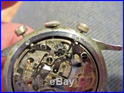 Vintage PIERCE, Chronograph, not running, movement looks clean, parts repair