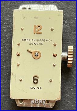 Vintage Patek Philippe Geneve Women's Watch Movement Parts/Repair Rectangle