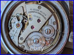 Vintage Perlow Winton All SS Skin Diver withPatina, Cal. 613 Mvmt FOR PARTS/REPAIR