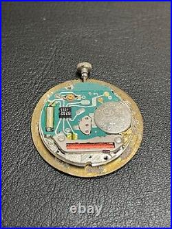 Vintage Piaget Watch Quartz Movement Cal V8 7 Jewels. For Parts Repair. CL76