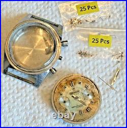 Vintage Progress Wakmann Chronograph with Landeron 248 movement FOR PARTS REPAIR Vintage Progress Wakmann Chronograph with Landeron 248 movement FOR PARTS REPAIR