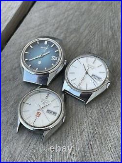 Vintage Quartz and Elnix SG Seiko watches for parts/repair