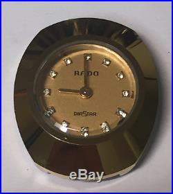 Vintage Rado Diastar Ladies Watch Parts/Repair Gold 963.0419.3