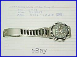 Vintage Rare Seiko H556-5020 Digital And Analog For Parts or Repair NOT TESTED