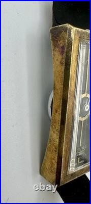 Vintage Rare Sicura Tank Mechanical Watch 17 Jewels, PARTS/REPAIR