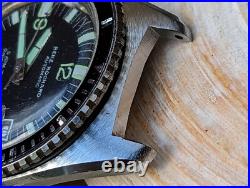 Vintage Rene Rochard 5 ATM Diver Watch withMassive Case, Runs FOR PARTS/REPAIR