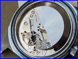 Vintage Rene Rochard 5 ATM Diver Watch withMassive Case, Runs FOR PARTS/REPAIR