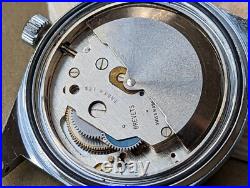 Vintage Rene Rochard 5 ATM Diver Watch withMassive Case, Runs FOR PARTS/REPAIR