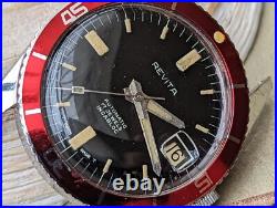 Vintage Revita 20 ATM All SS Diver Watch withPatina, Runs Strong FOR PARTS/REPAIR Vintage Revita 20 ATM All SS Diver Watch withPatina, Runs Strong FOR PARTS/REPAIR