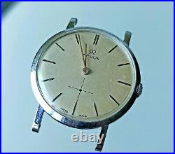 Vintage Revue Cal 76 Manual Wind Swiss Watch Good Balance For Repair Or Parts
