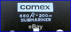 Vintage Rolex #5514 COMEX Submariner Matte Black Repaired Dial