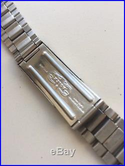 Vintage Rolex Bracelet 7836 Spare Parts Genuine Steel Repair End Lug 358 19mm