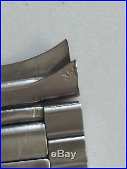 Vintage Rolex Bracelet 7836 Spare Parts Genuine Steel Repair End Lug 358 19mm