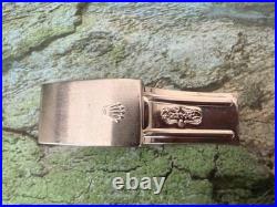 Vintage Rolex Genuine 18mm Watch Clasp Stainless Steel Repair Part Rare
