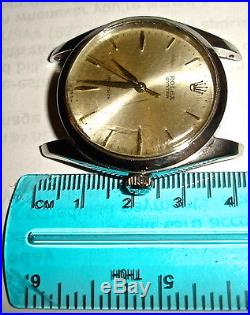 Vintage Rolex Oyster Precision Men's Watch 6424 For Parts or Repairs
