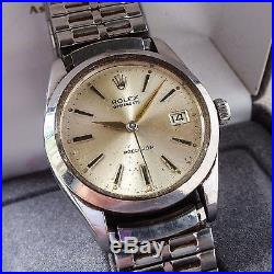 Vintage Rolex Oysterdate 6694 Manual Wind for Parts or Repair