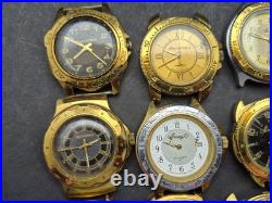Vintage Russian & Belarus Mechanical Watches Lot 14 pcs, For Parts/Repair