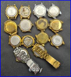 Vintage Russian & Belarus Mechanical Watches Lot 14 pcs, For Parts/Repair