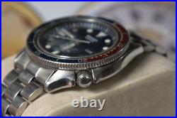 Vintage SEIKO 7546 Stainless Steel Quartz Men's Diver Watch -For Repair /Parts
