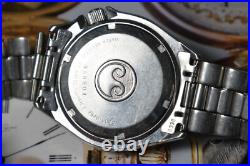 Vintage SEIKO 7546 Stainless Steel Quartz Men's Diver Watch -For Repair /Parts
