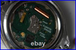 Vintage SEIKO 7546 Stainless Steel Quartz Men's Diver Watch -For Repair /Parts