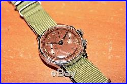 Vintage Seeland Chronograph Watch Men's Landeron 248 Runs PARTS/REPAIRS