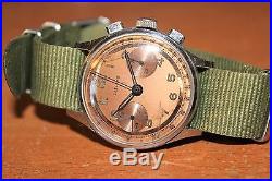 Vintage Seeland Chronograph Watch Men's Landeron 248 Runs PARTS/REPAIRS