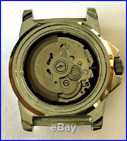 Vintage Seiko 5 100M Automatic 23j 7S36 03D0 Mens Watch For Parts Repair No Band