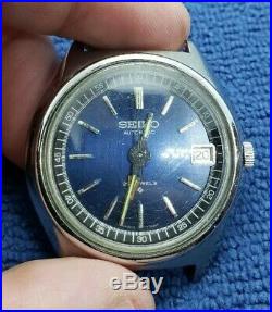 Vintage Seiko 5619 7010 GMT Automatic, Rare, For Parts or Repair