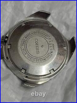 Vintage Seiko 6105a oiled and timed Movement for 6105 8000 PARTS REPAIR PROJECT