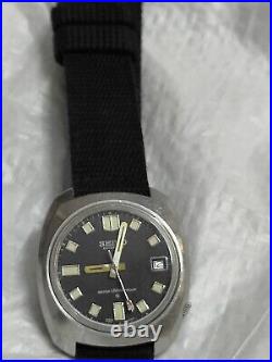 Vintage Seiko 6105a oiled and timed Movement for 6105 8000 PARTS REPAIR PROJECT