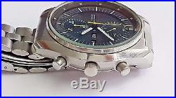 Vintage Seiko 6138 3002 auto jumbo chronograph 2 watch lot parts repair project