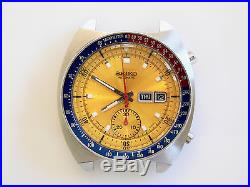 Vintage Seiko 6139-6005 Chronograph For Parts or Repair