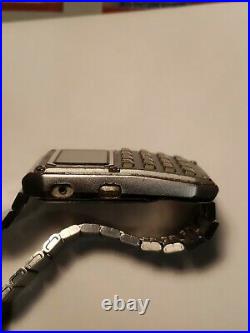 Vintage Seiko C515-5000 Calculator Memory Alarm Watch Parts/Repair
