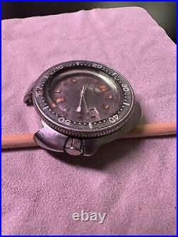 Vintage Seiko Captain Willard 6105-8110 Divers Watch Missing Parts/Repair