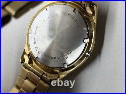 Vintage Seiko Gold Tone Day / Date Watch 7N43-9079 For Parts Or Repair