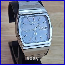 Vintage Seiko Grand Quartz 9256-5000 Twin Quartz Watch Japan FOR PARTS REPAIR