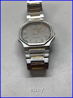 Vintage Seiko Lassale Twin Quartz Watch 9442-5019 Untested For Parts Or Repair