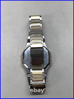 Vintage Seiko Lassale Twin Quartz Watch 9442-5019 Untested For Parts Or Repair