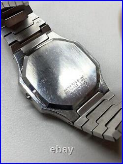 Vintage Seiko Lassale Twin Quartz Watch 9442-5019 Untested For Parts Or Repair