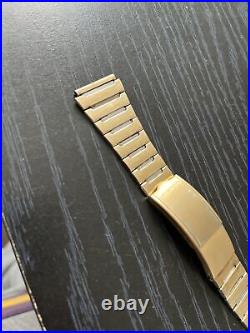 Vintage Seiko M354-5010 Lcd Gold James Bond Moonraker Watch For Parts/Repair